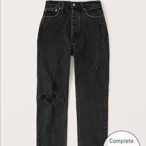 Abercrombie NTW Mom High Rise Jeans